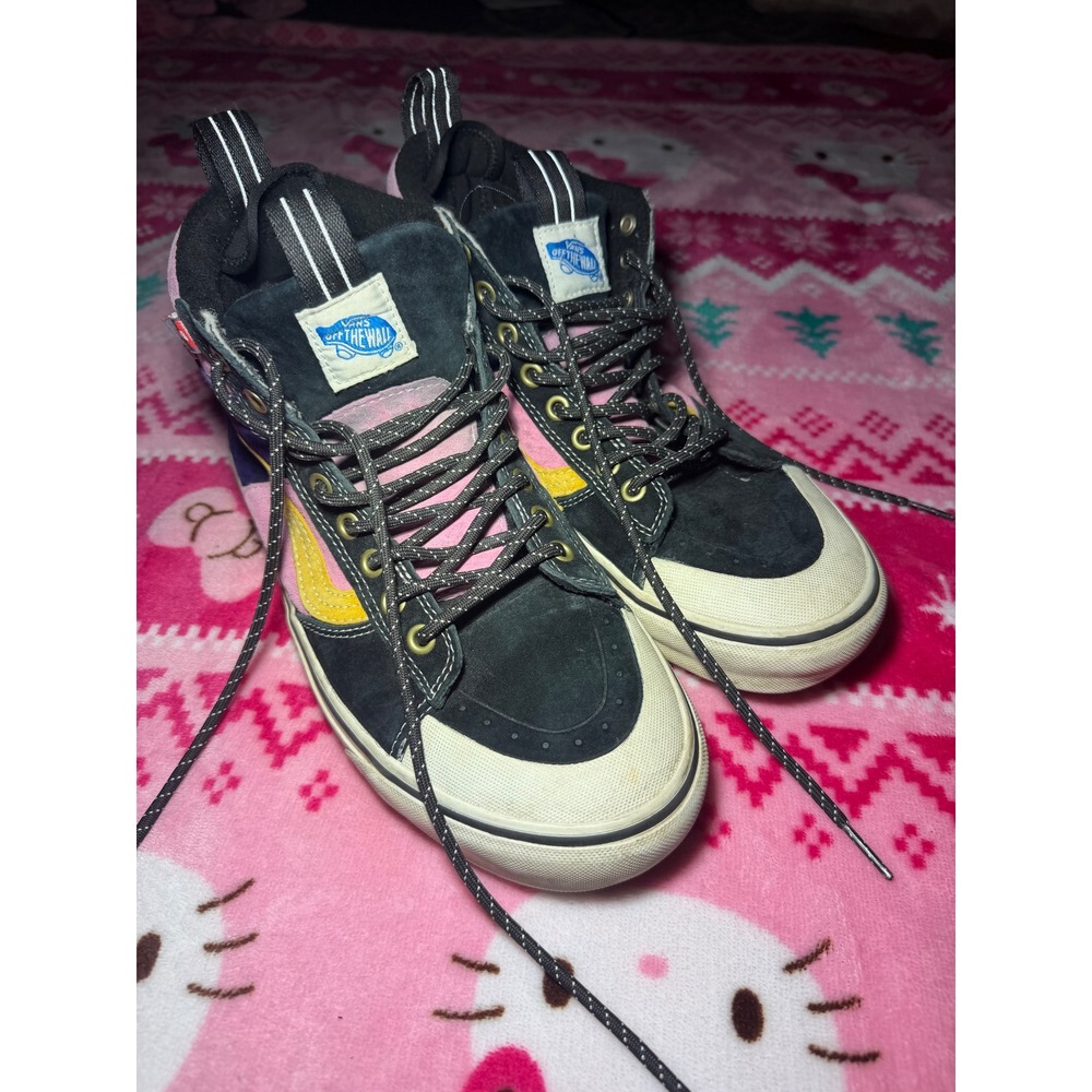 Vans Sk8-Hi MTE-1 Multi Color Suede Boots Mens 8.5 Womens 10 721454